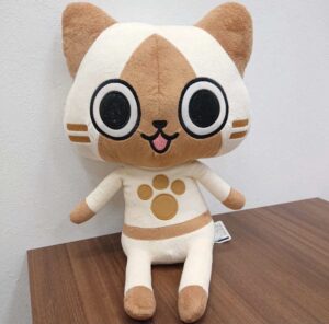 アイルー　でかぬいぐるみ　モンハン　モンスターハンター　人形　抱き枕